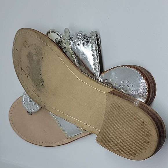 Jack Rogers Classic Slip On Sandals silver 8W - Picture 6 of 6